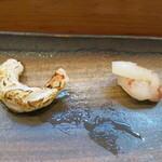 寿司栄 - 焼物と造り　富山海老