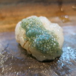 寿司栄 - 造り　富山湾のガス海老と内子