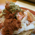 寿司栄 - 香箱蟹　内子　外子　味噌　身