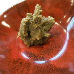 寿司栄 - 香箱蟹の味噌を煮込んだ自家製蟹味噌