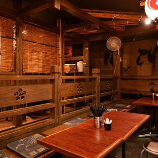 Private rooms with sunken kotatsu are also available ☆