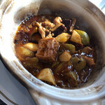 中国飯店 - 豆腐の土鍋煮込み