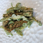 中国飯店 - マコモ茸の素揚げ