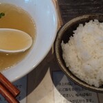 だし麺屋 ナミノアヤ - 〆の出汁茶漬け