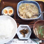 冨士屋 - 料理写真:野菜の旨煮定食 780円(税込)(2021年12月10日撮影)