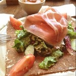 BREIZH cafe CREPERIE - ガレット♡ シードルと一緒で幸せ( ´ ▽ ` )ﾉ