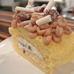 【2012.12】栗のロールケーキ（Hanako掲載）