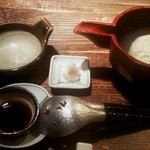 蕎麦懐石 無庵 - 蕎麦掻き