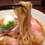 町田汁場 しおらーめん進化 - 煮干塩ラーメン  麺UP  