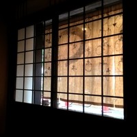 蕎麦懐石 無庵 - 干柿図柄の暖簾