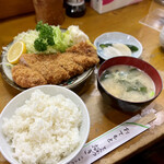 おぎ - ロースかつ定食