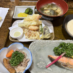 かみ山 - 焼き魚定食