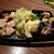 空腹鶏 - 料理写真:軍鶏のもも肉、むね肉食べ比べ1,280円
