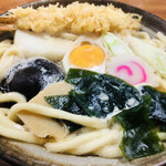 Oso Ba Masu Daya - 鍋焼きうどん１２００円