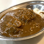 カレーショップ インデアン - ハンバーグカレー