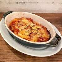 イレール人形町 - トリップとヒヨコ豆のトマト煮グラタン（1,350円）