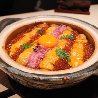 銀座 ちかみつ 六丁目 - 雲丹いくらご飯