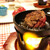 大人の食堂 シロボシ - 料理写真:「黒毛和牛のレアハンバーグ」