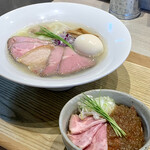 宍道湖しじみ中華蕎麦 琥珀 - 