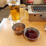 焼肉ホルモン せいご 本店 - おろしポン酢、ホルモンとよく合う