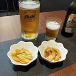 秘伝の味 つるや - ビールとお通し