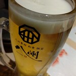 全席個室 居酒屋 九州和食 八州 - 生ビール