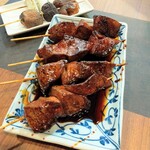 秘伝の味 つるや - レバー（タレ）デカい！旨い