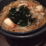 よつや こくている - 鍋焼きそうめん