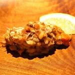 アカ - 香箱蟹のパエリア　山椒のアイオリソース添え