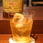 アカ - Glenfarclas aged 12 years のダブルのハイボール