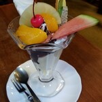 シャモニーモンブラン - チョコレートパフェ