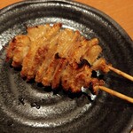 Sumibi Yakitori Ryou - 鳥皮 @190円