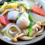 山の谷うどん - しっぽくうどん