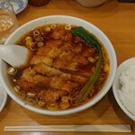 我流担々麺 竹子 - パイコウサンラー麺¥1000-