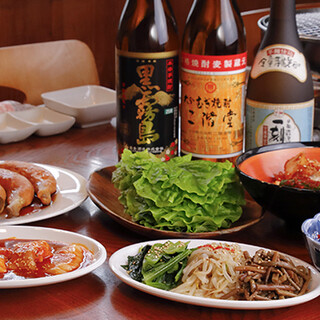 We also offer a wide variety of drinks that are perfect for Yakiniku (Grilled meat)!