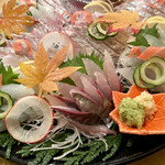 かもめ食堂 - 刺し身の盛合せ