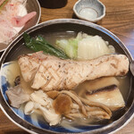 竹波 - 鯛の潮煮(茨城野菜と共に)