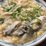 丸亀製麺 - 牡蠣たまあんかけ 牡蠣6個