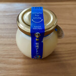 フライングカウ - 牧場プリン　４２０円
マキイさんで購入