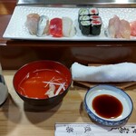 後楽寿司 - ランチにぎり 1100円