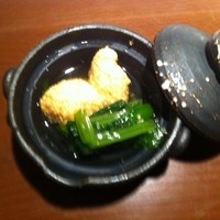 寅八商店 心斎橋店 - 突き出し（鯛の子炊いたん）