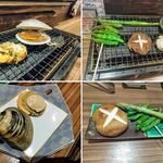 和食ダイニング 松之家  - お通しだけで終わったら勿体ない！はまぐりパカッ！ただ焼くだけですが良いもんです！