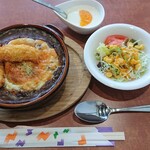 門司港レトロ食堂 - ふぐ焼きカレーセット¥1400-