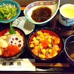 日本橋 - 日替りランチ金曜日 ちらし寿しセット