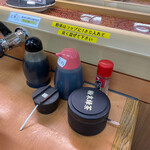 活魚回転すし バリュー - 調味料類