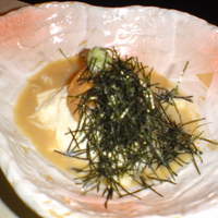 花咲 錦店 - 汲みあげ湯葉とウニ！ウニ！