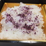 Shinshintei - 日替わり弁当　やまぼうし　１２６０円のご飯　【　２０１２年１２月　】