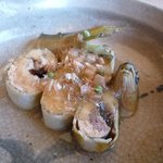 徳山鮓 - 5000円のコース　子持ちあゆの煮びたし