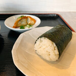 つるのおんがえし  - 極・中華そばランチの侍葱ぎょうざと俵むすび