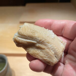 鮨 一幸 - 穴子は塩で